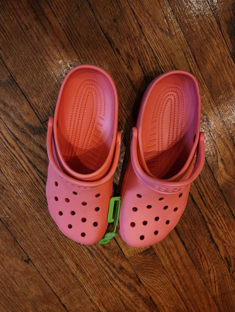 Adults Coral Pink Clog Shoes SIZE 11 M
